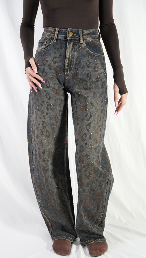 Jeans Leopard
