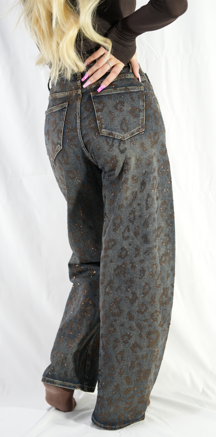 Jeans Leopard