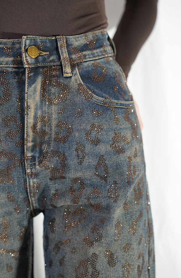 Jeans Leopard