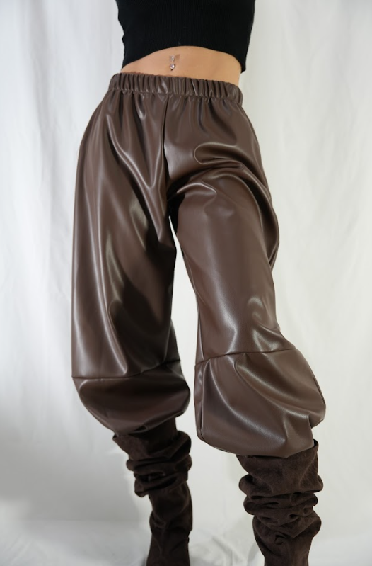 Pantalone Pelle Balloon
